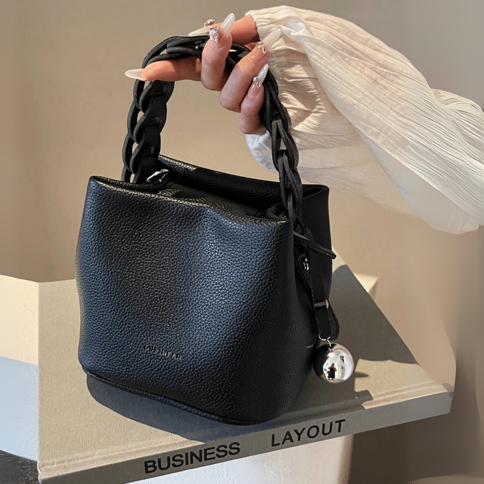 Bolsa feminina de couro - Ofélia