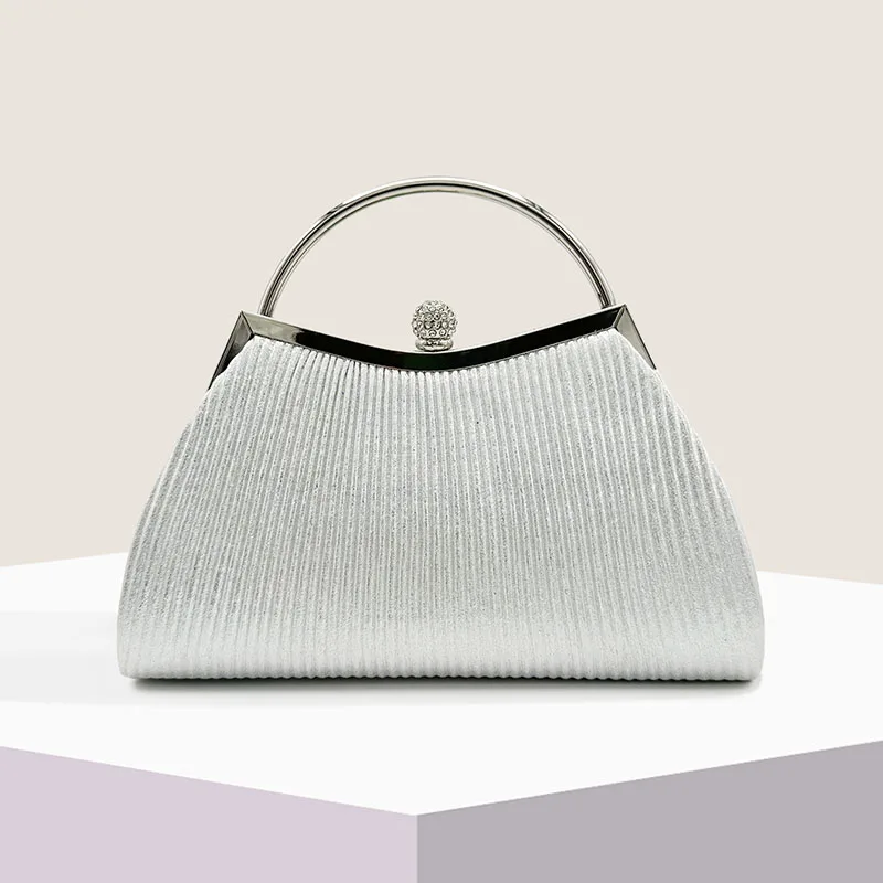 Bolsa feminina de mão clutch super luxuosa