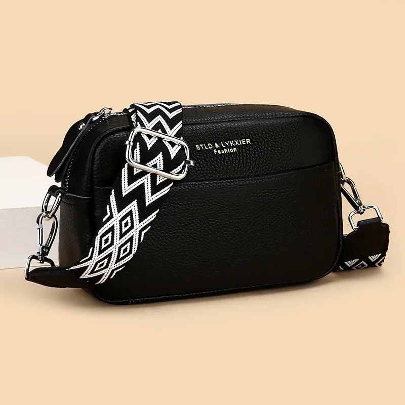 Bolsa feminina de ombro couro colors alça mosaico