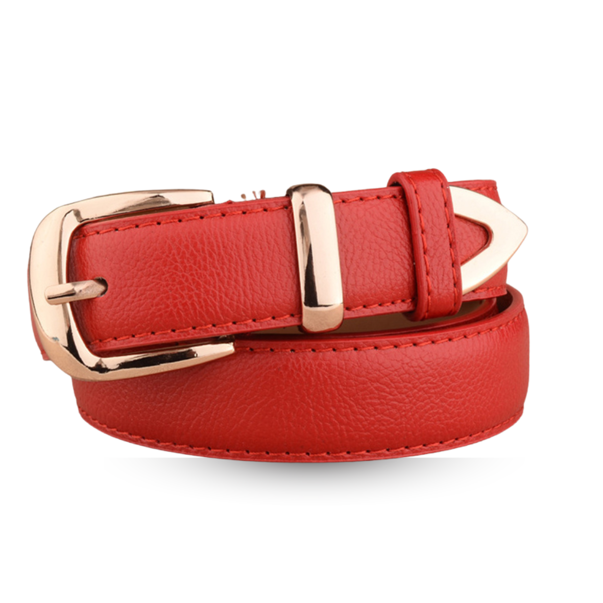 Cinto de couro genuíno feminino - Raibow