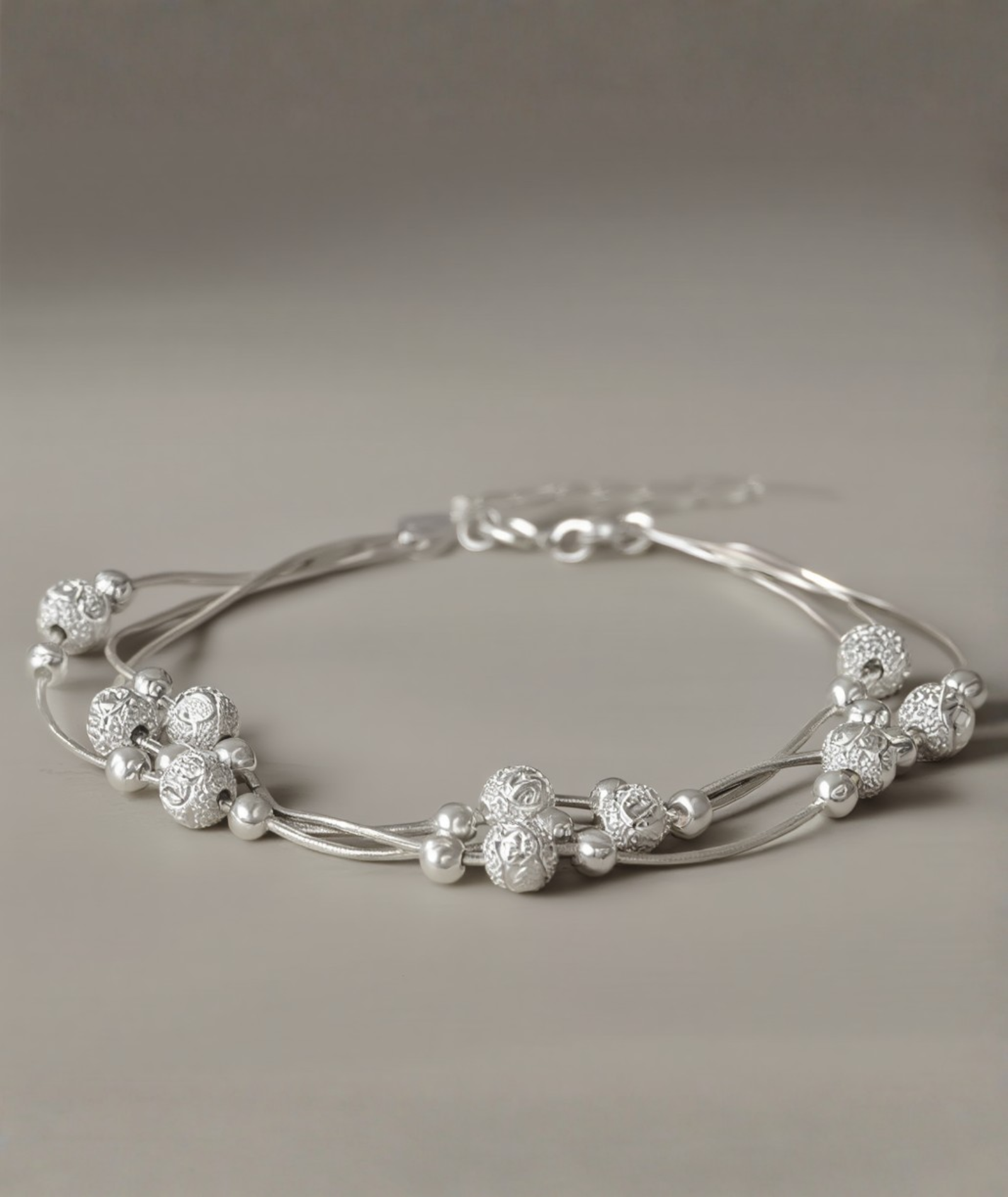 Pulseira feminina em prata 925 esterlina - Galaxy