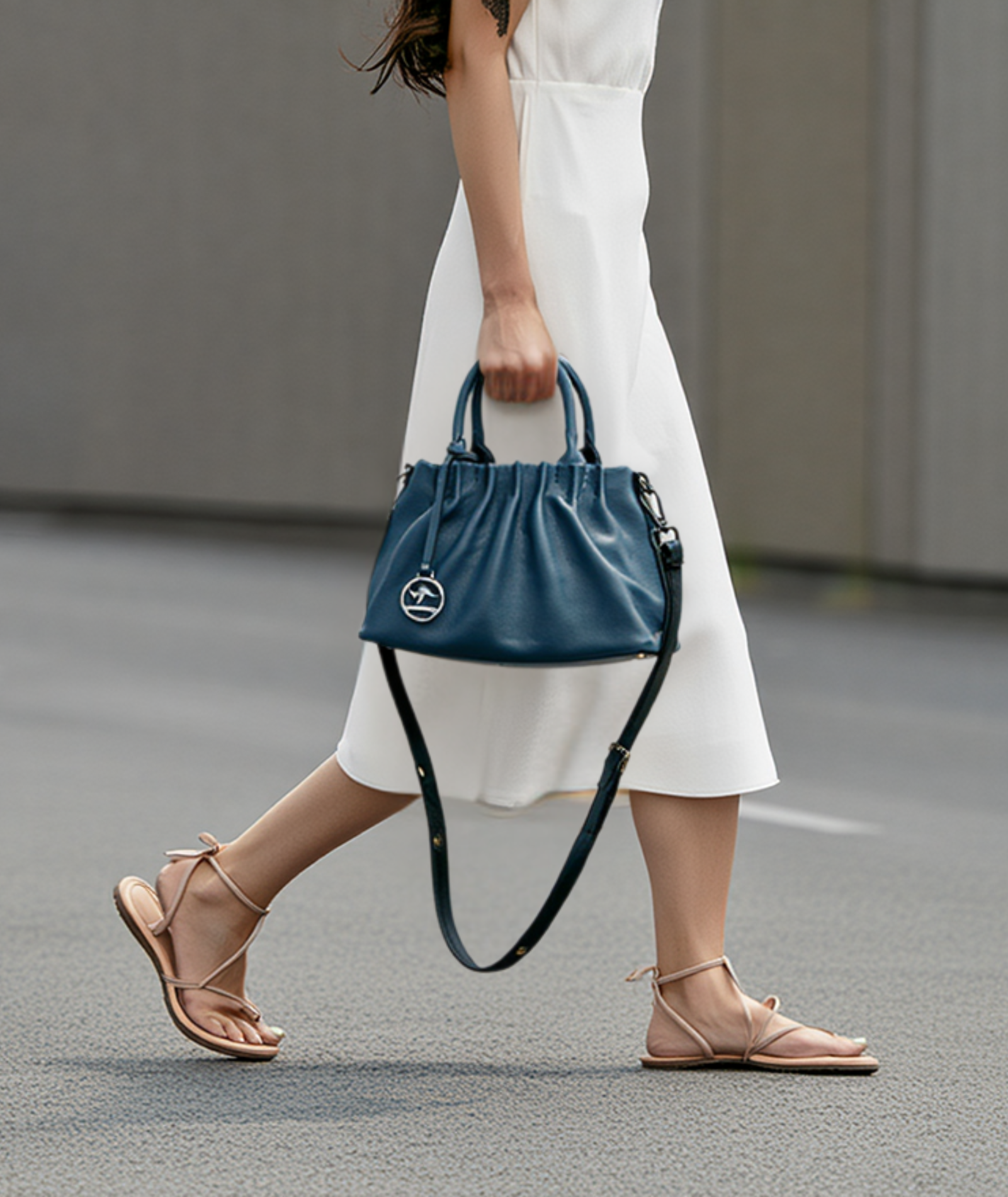 Bolsa feminina de couro - Manu