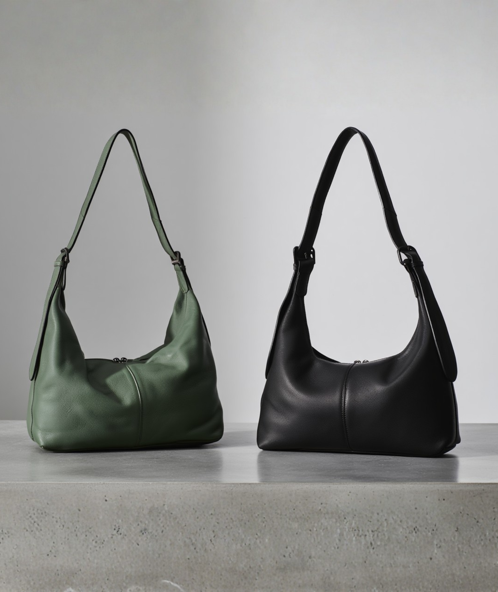 Bolsa feminina de ombro de couro legítimo