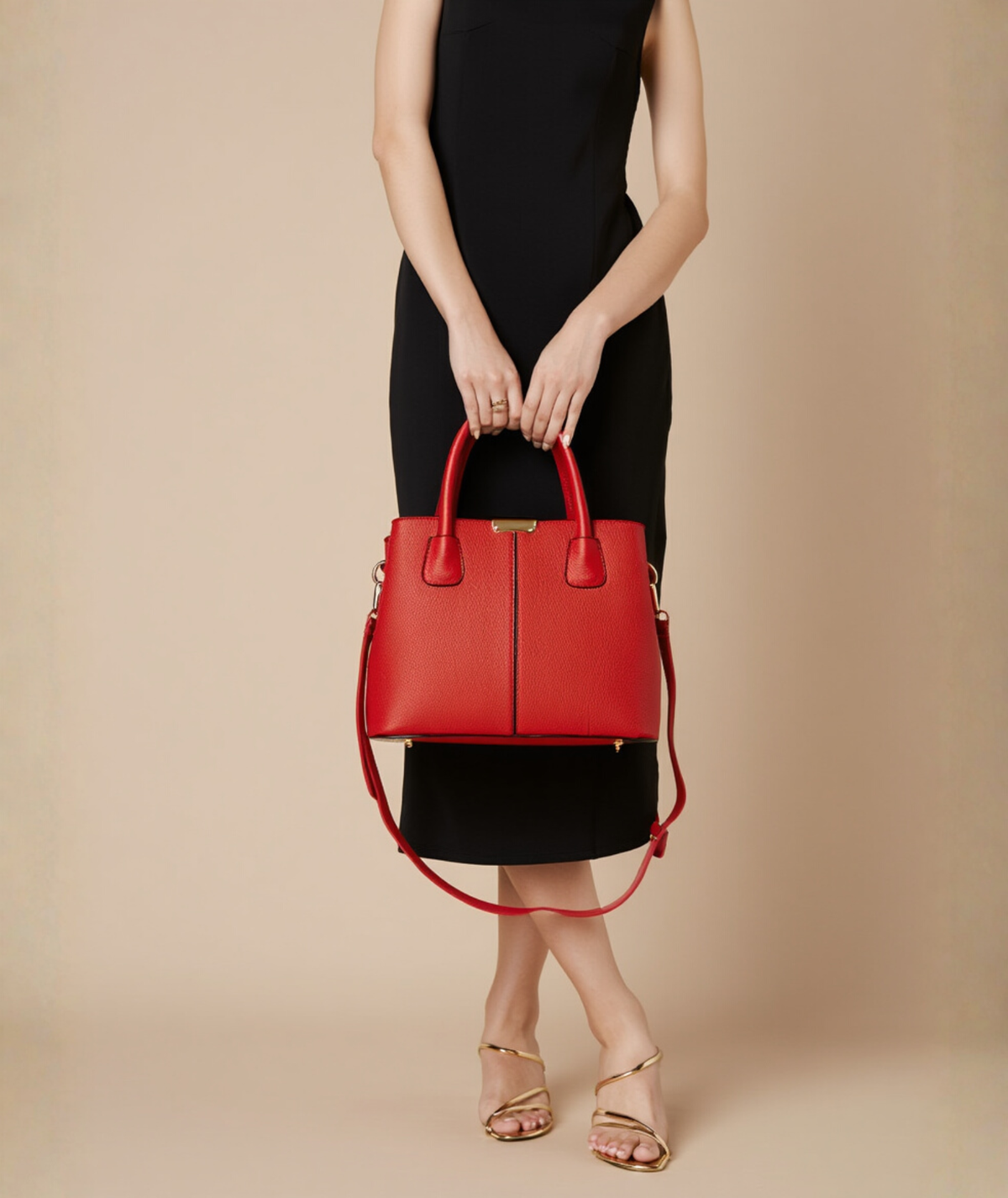 Bolsa feminina de couro ecológico estilo bag - Amor Bella