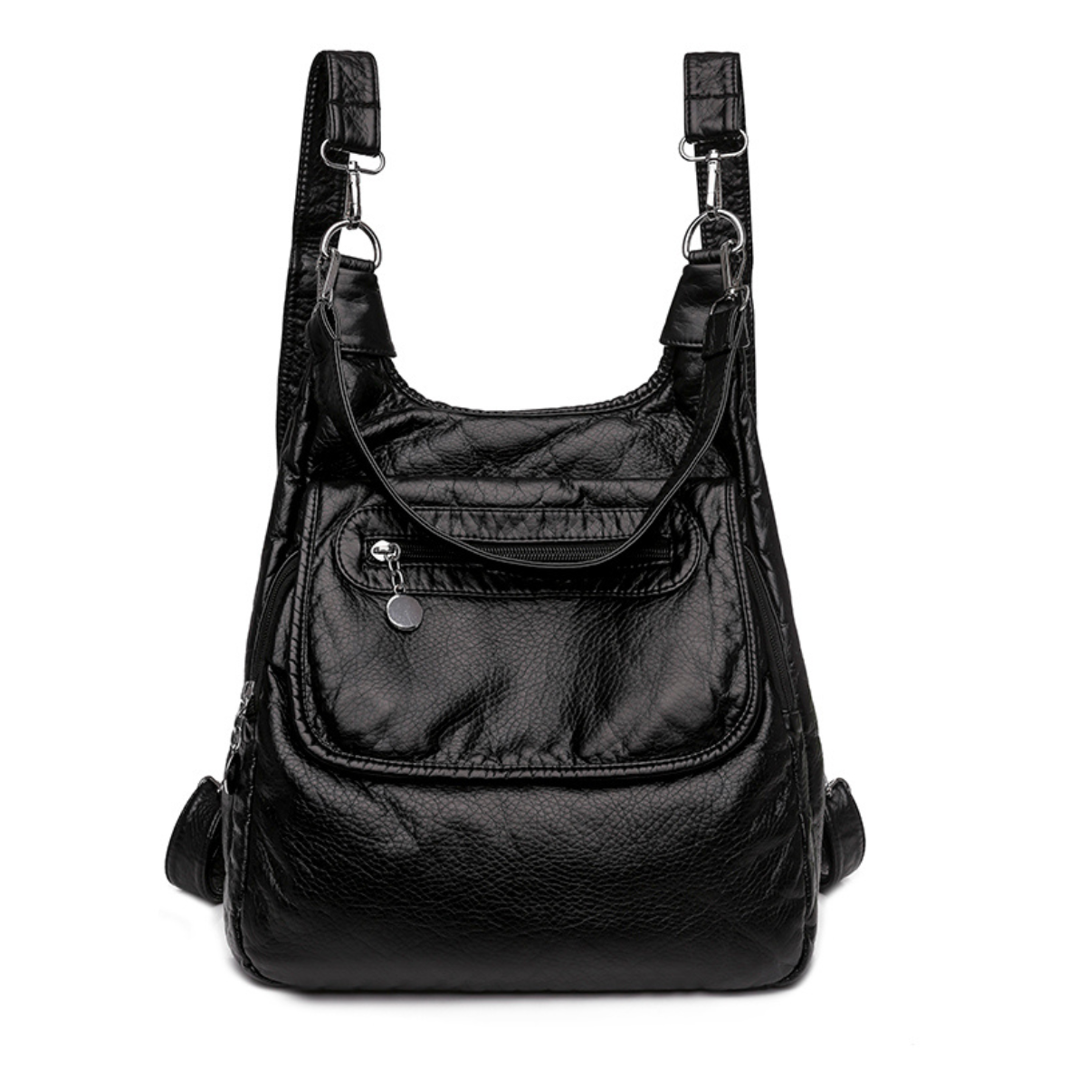 Mochila feminina em couro - Lizia