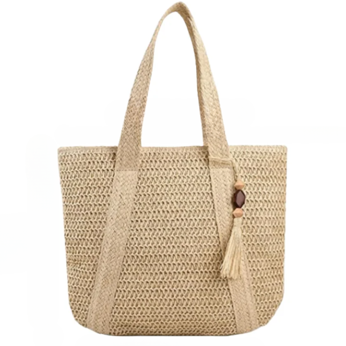 Bolsa feminina grande de palha - Spiaggia