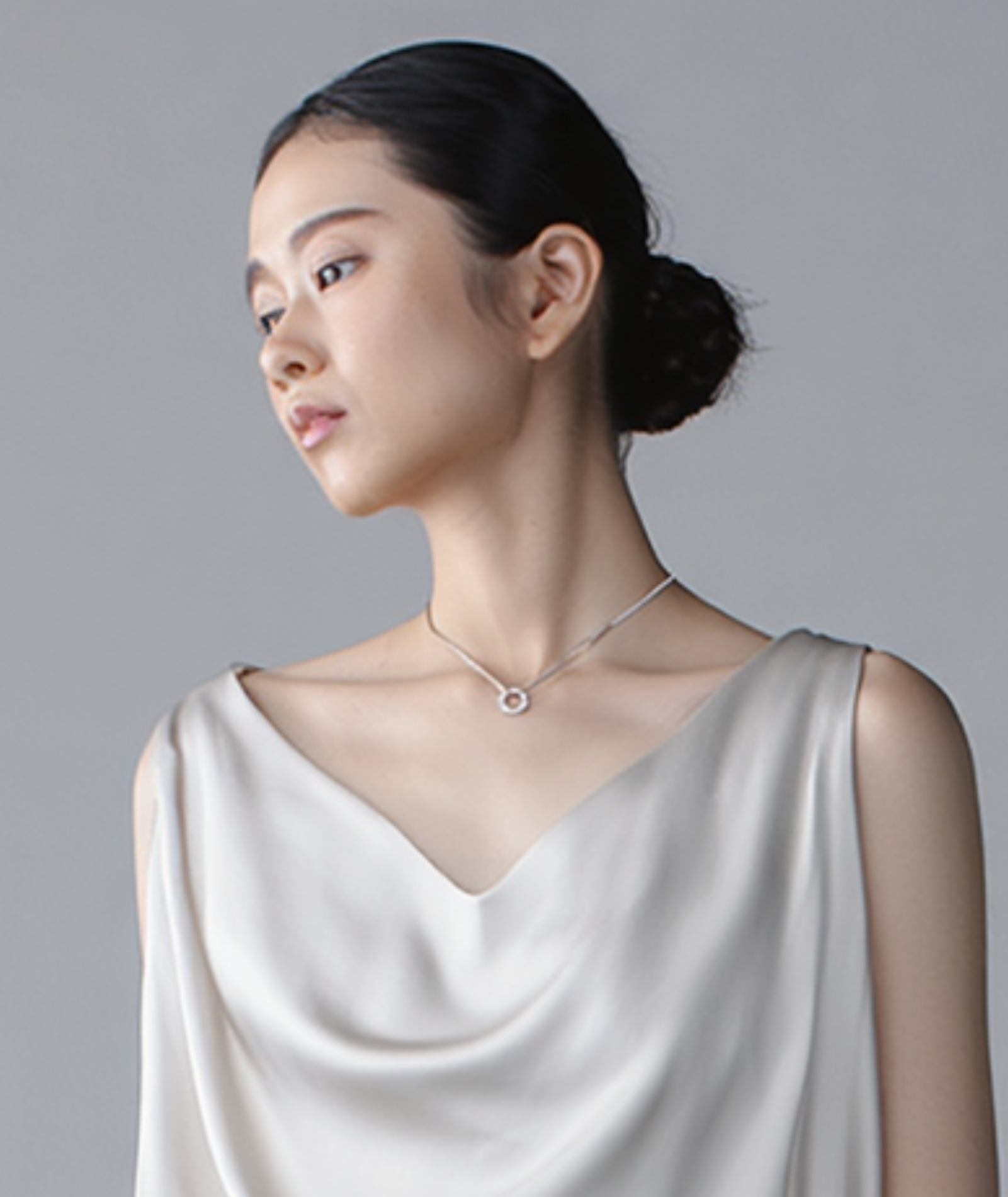 Colar feminino de prata 925 Sterlina - Lira