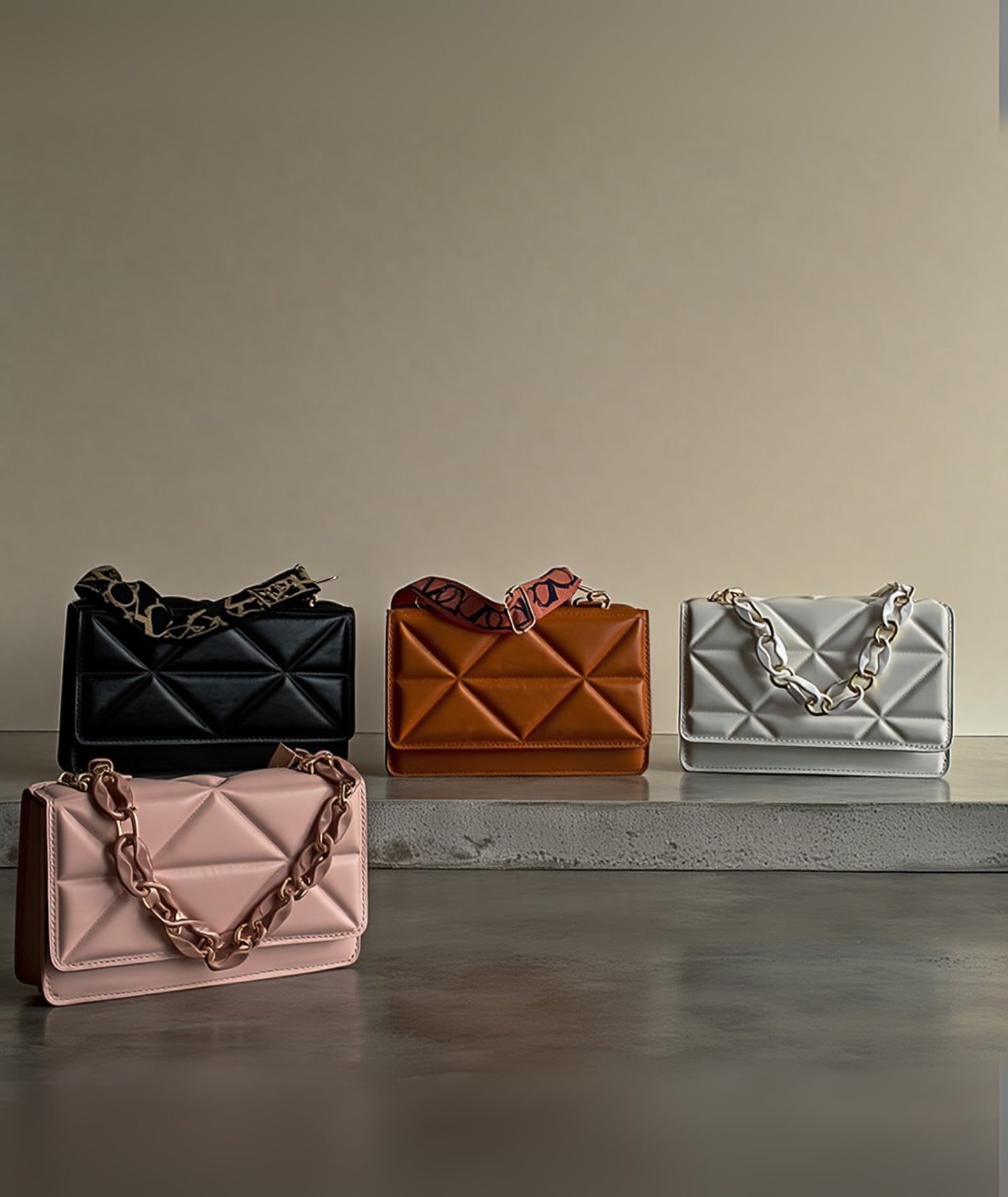 Bolsa feminina de couro - Mary