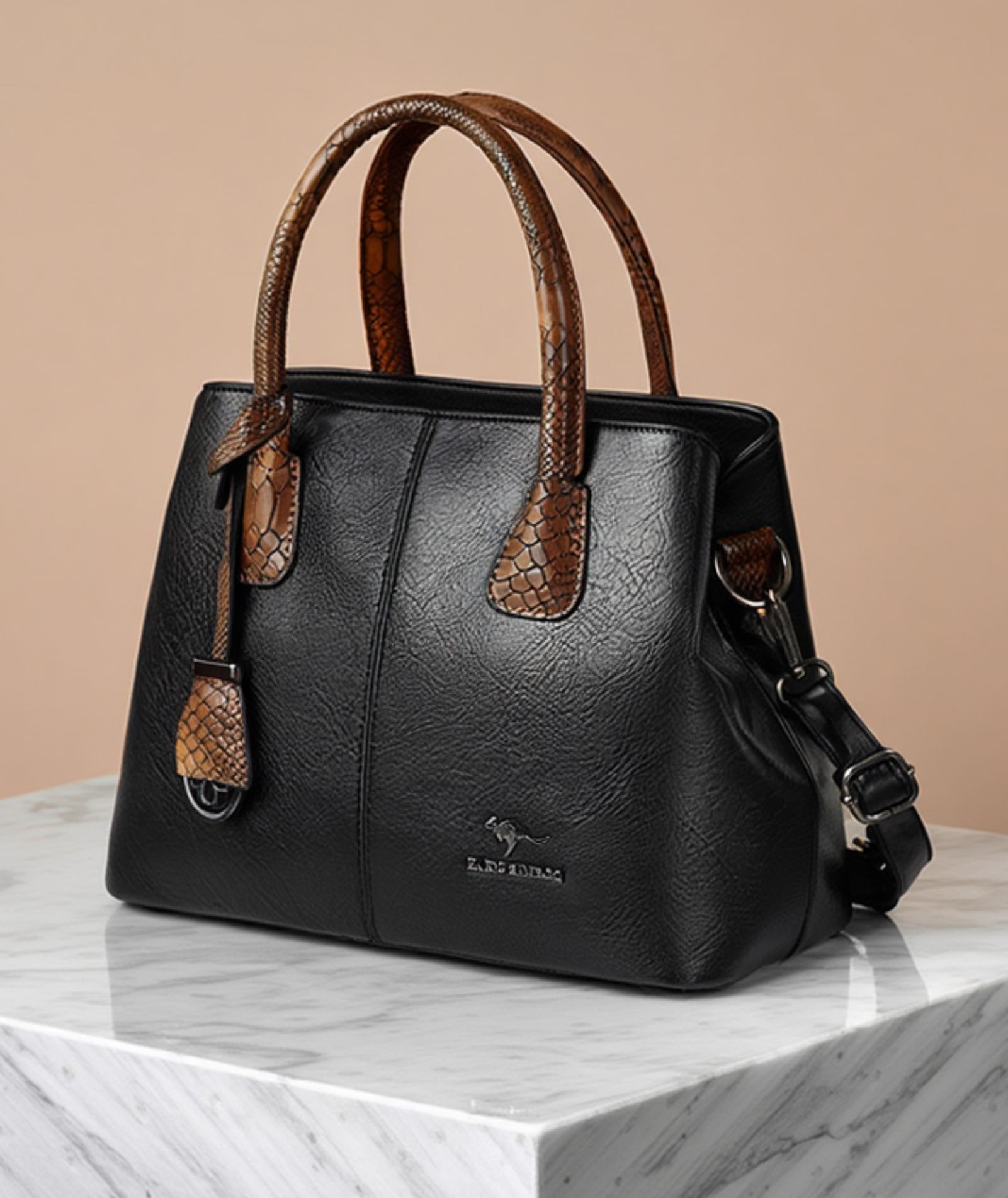 Bolsa feminina de couro - Coraline