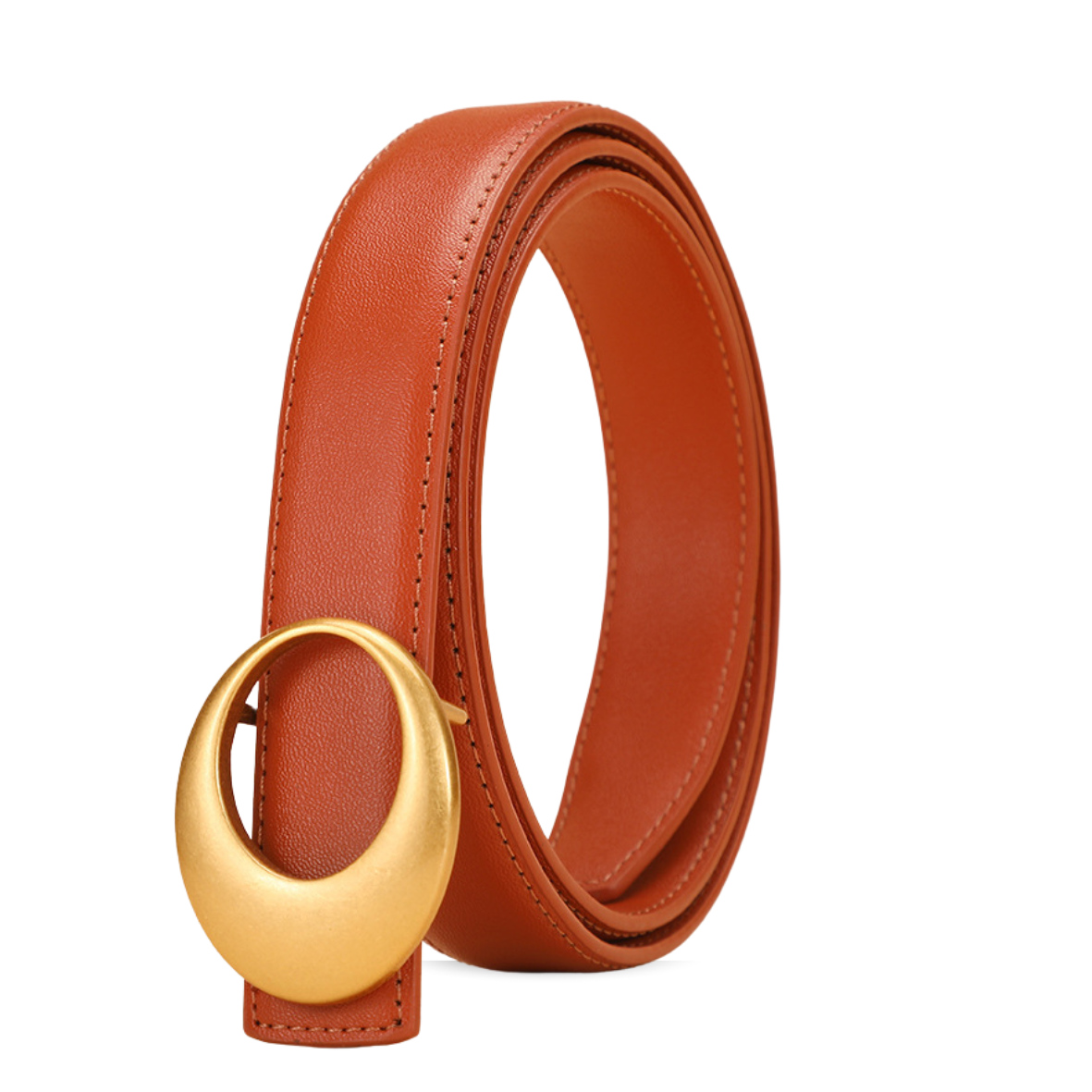 Cinto de couro genuíno feminino - Lunar