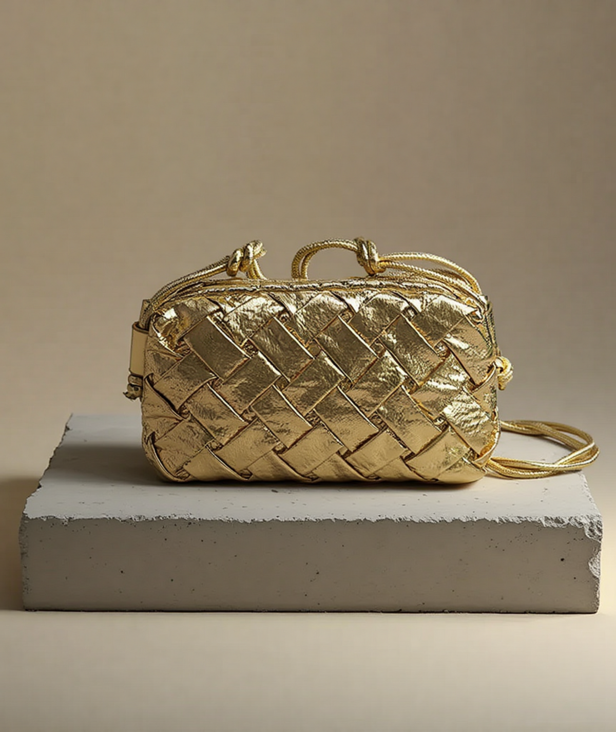 Bolsa de mão clutch em couro ecológico - Escar