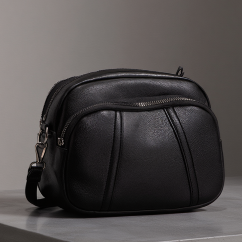 Bolsa feminina de couro - Rock Girl