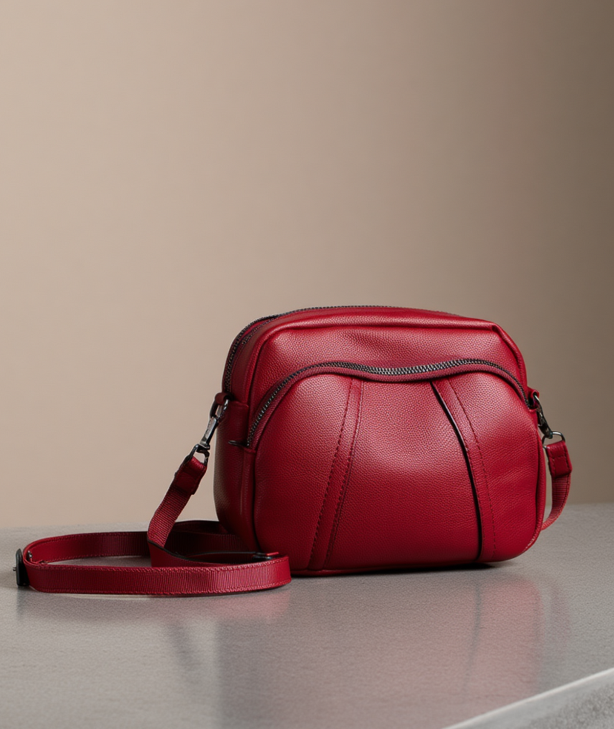 Bolsa feminina de couro - Rock Girl