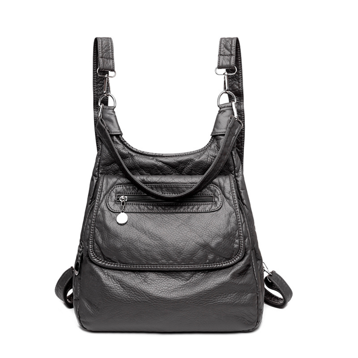 Mochila feminina em couro - Lizia