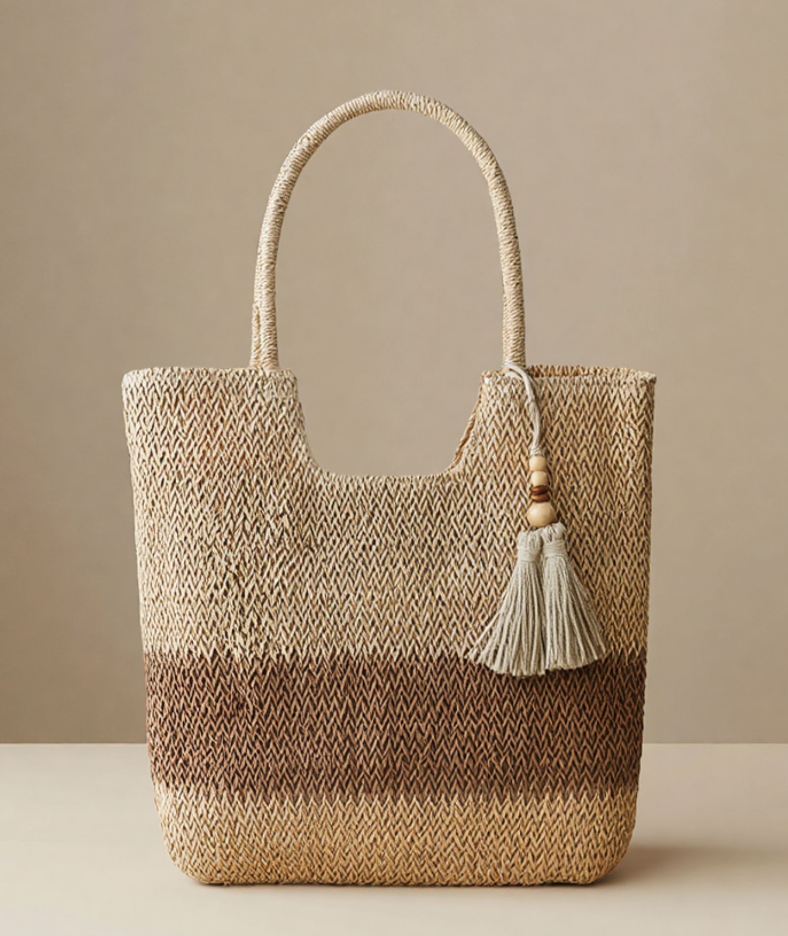 Bolsa feminina de sisal moda praia verão - Solare