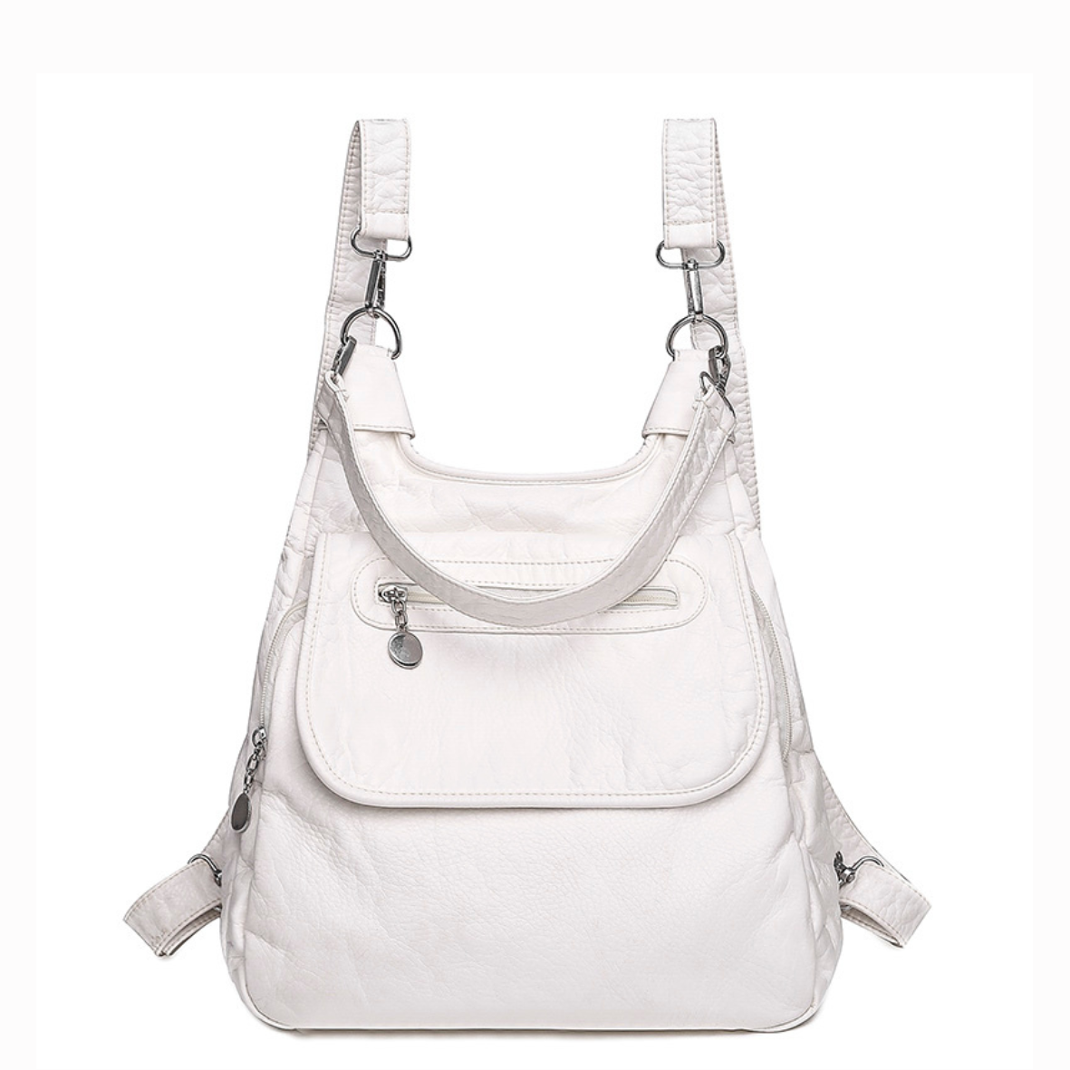 Mochila feminina em couro - Lizia