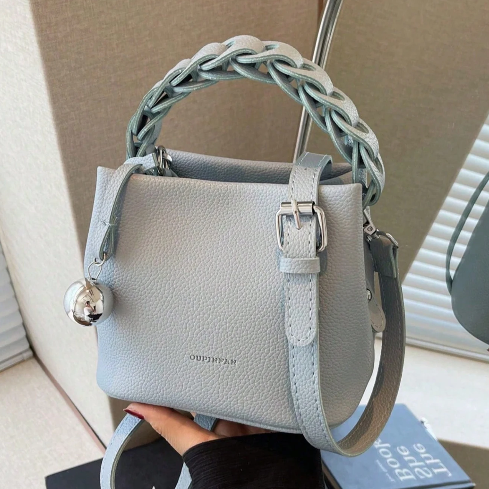 Bolsa feminina de couro - Ofélia