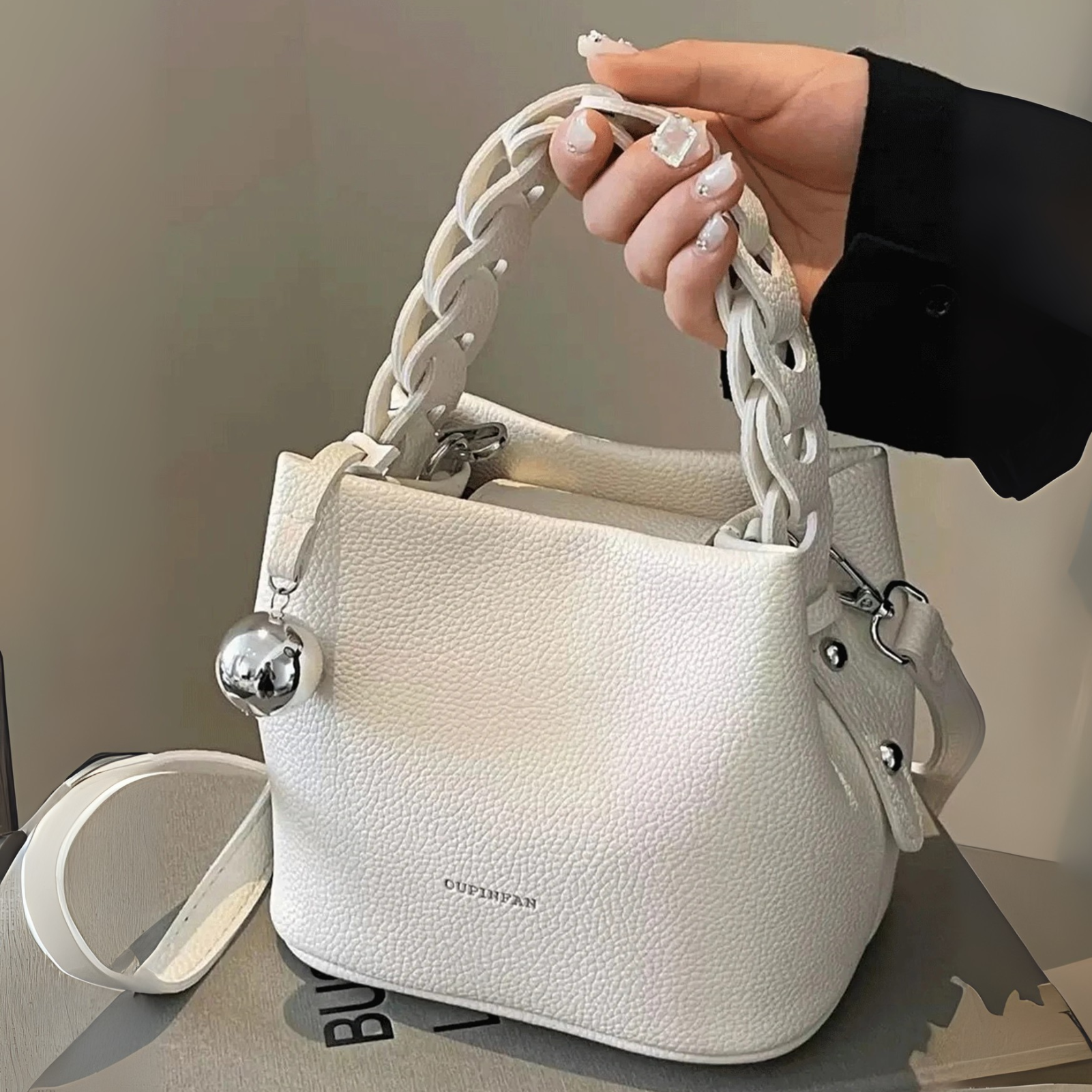 Bolsa feminina de couro - Ofélia