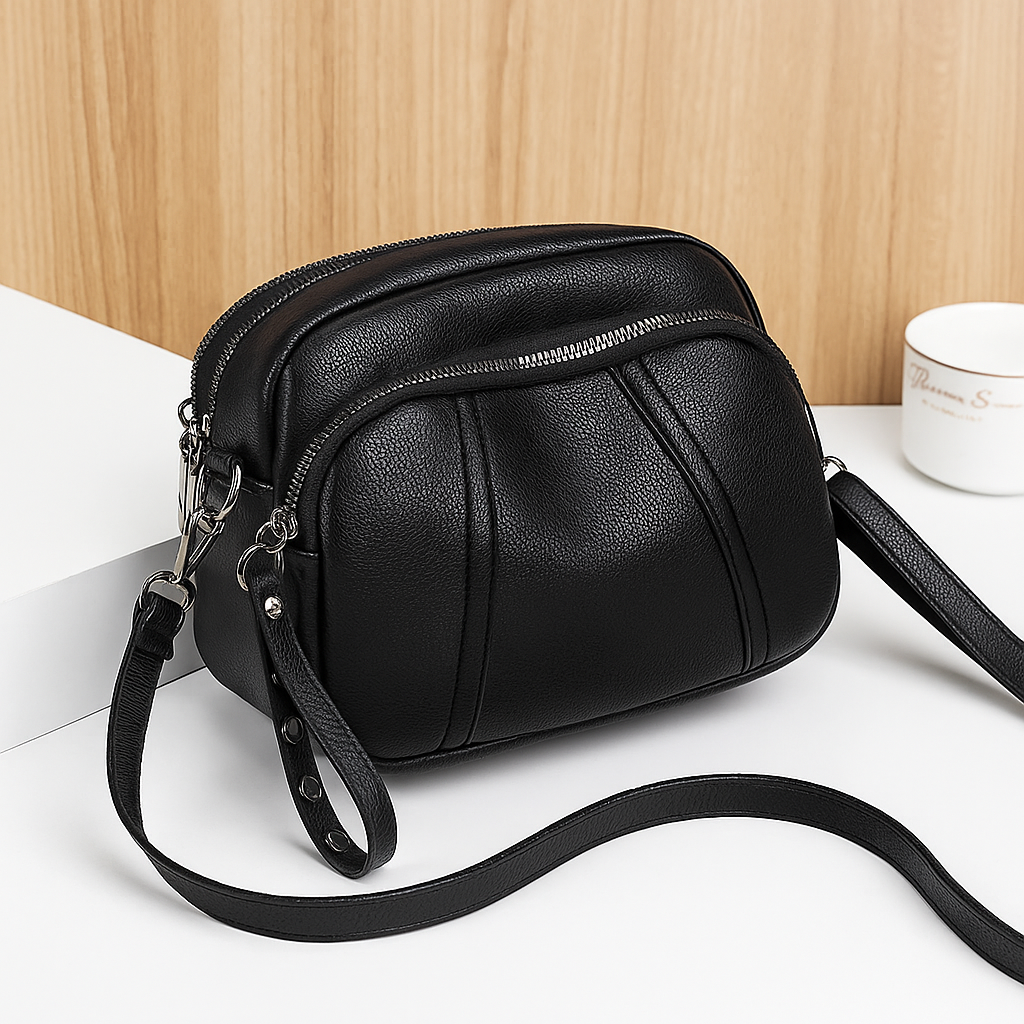 Bolsa feminina de couro - Rock Girl