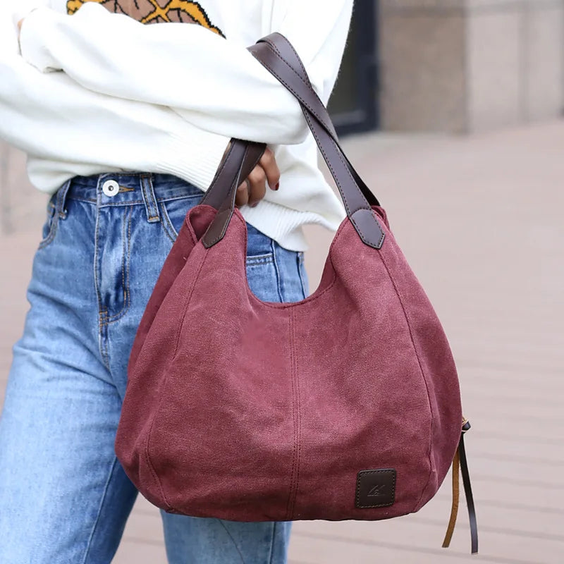 Bolsa feminina de lona - Hera