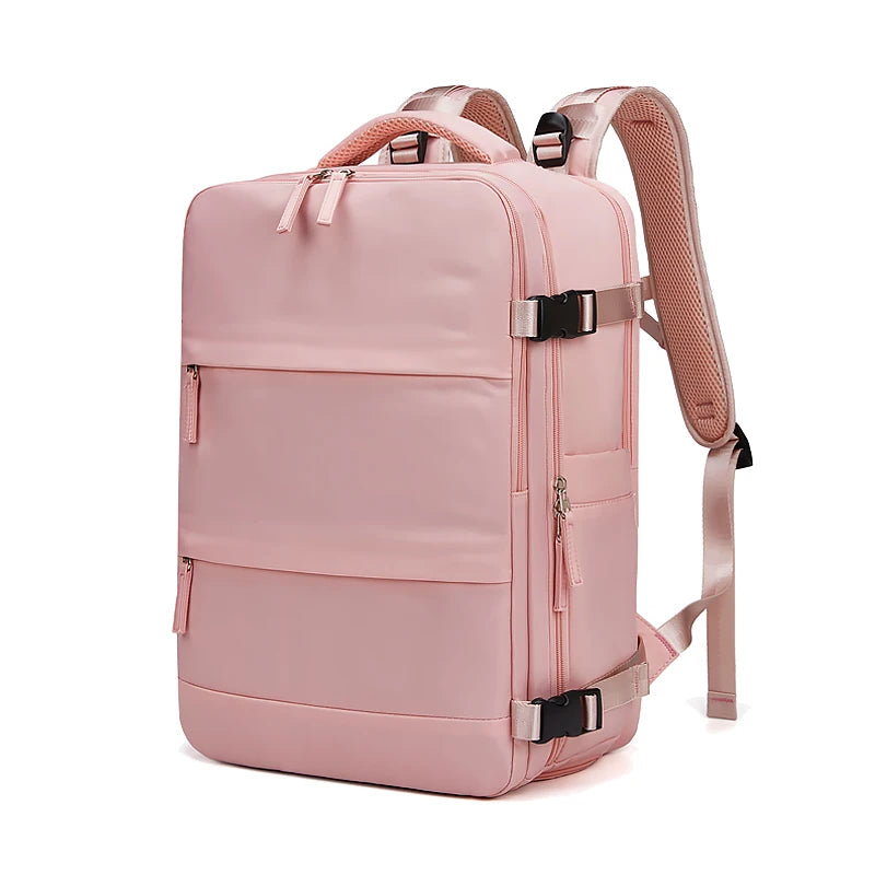 Mochila feminina funcional de poliéster - Jade