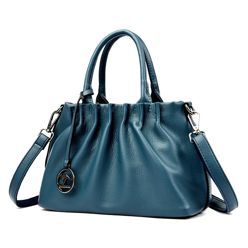 Bolsa feminina de couro - Manu