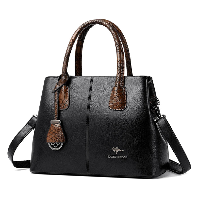 Bolsa feminina de couro - Coraline