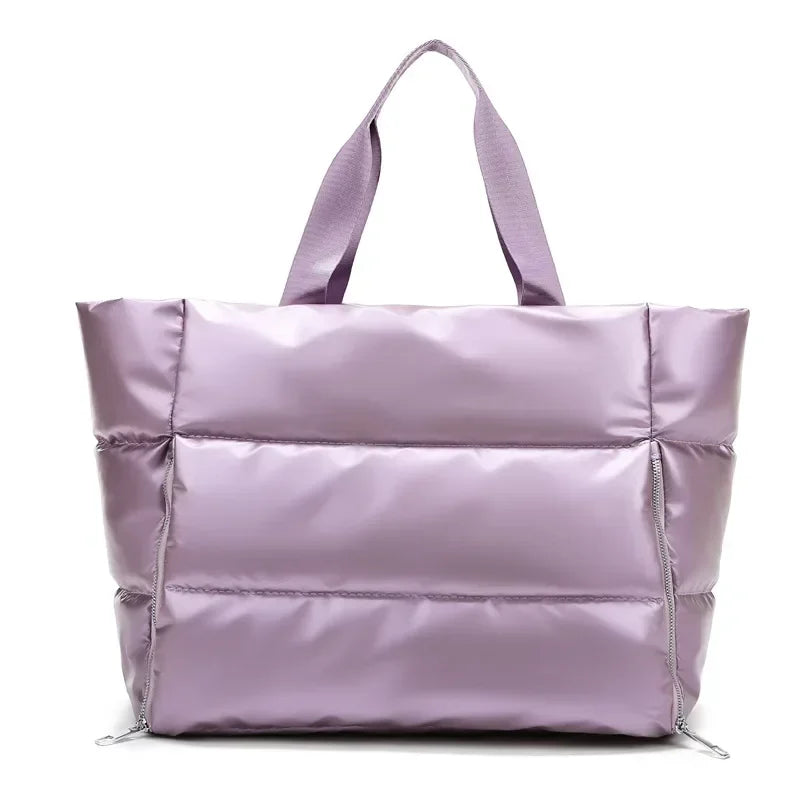 Bolsa feminina softbag em nylon - Shiny