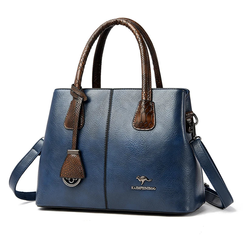 Bolsa feminina de couro - Coraline