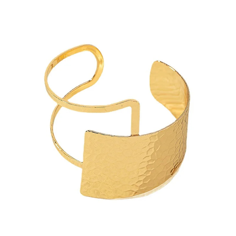 Bracelete feminino folheado estilo romântico