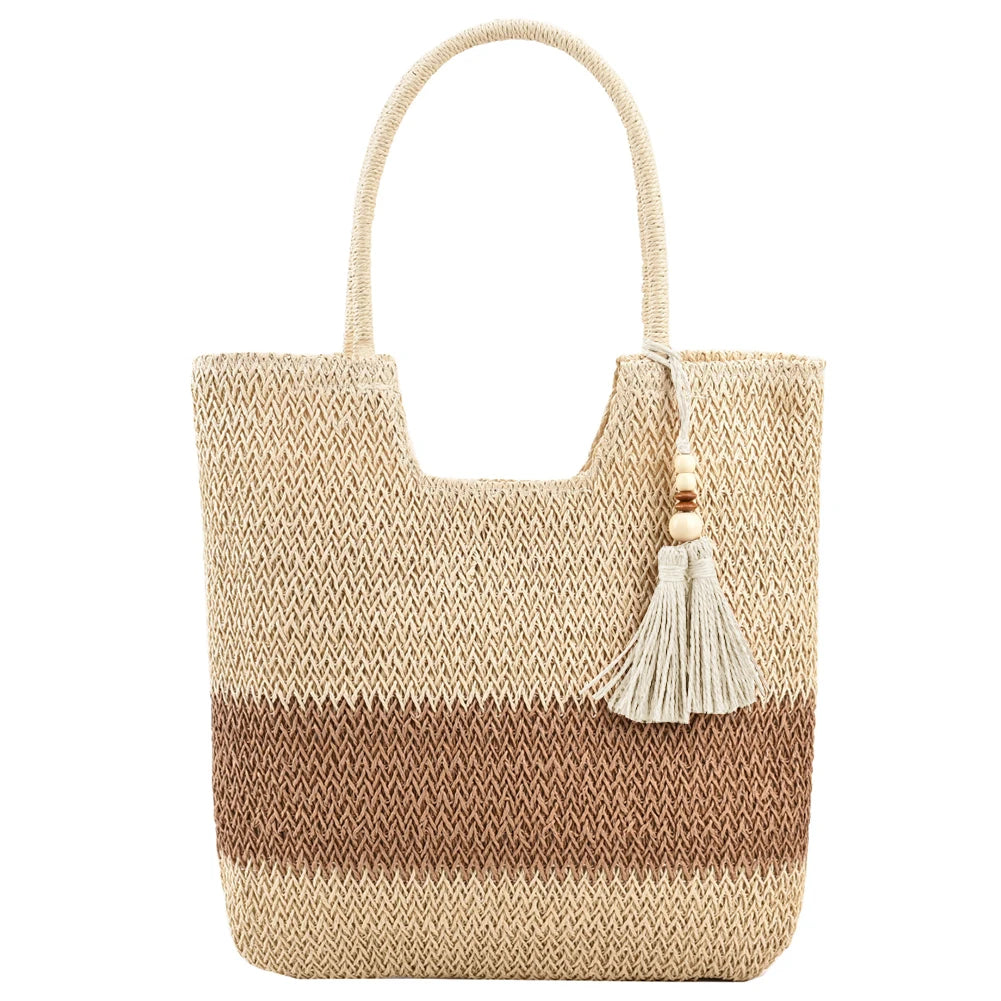 Bolsa feminina de sisal moda praia verão - Solare
