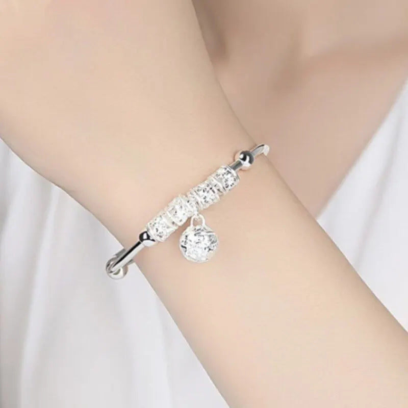 Pulseira feminina de prata 925 esterlina - Sphère