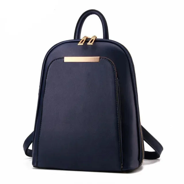 Mochila feminina em couro ecológico - Maribella