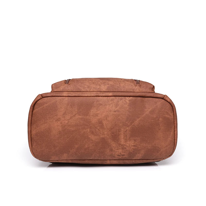 Mochila feminina couro ecológico multifuncional country