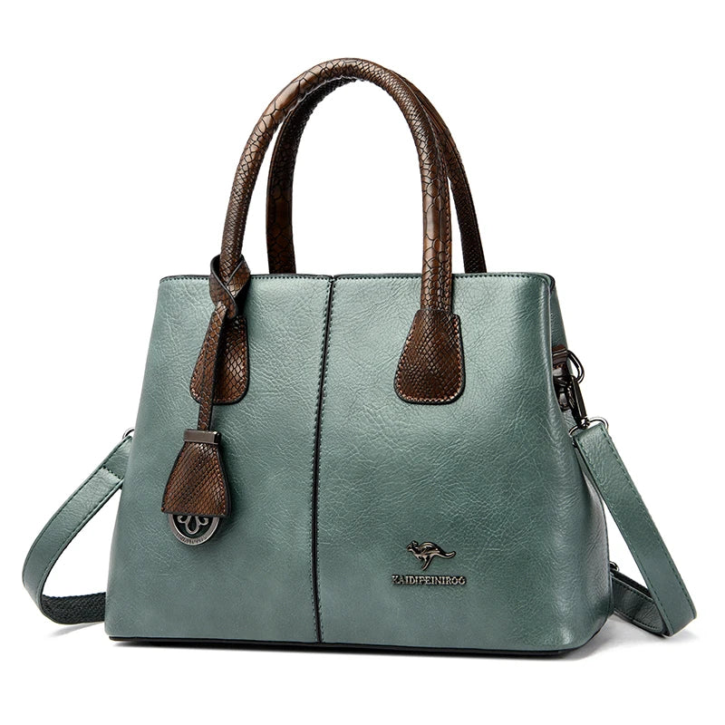 Bolsa feminina de couro - Coraline