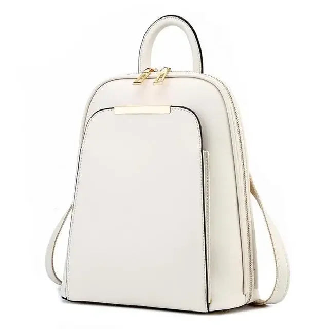 Mochila feminina em couro ecológico - Maribella