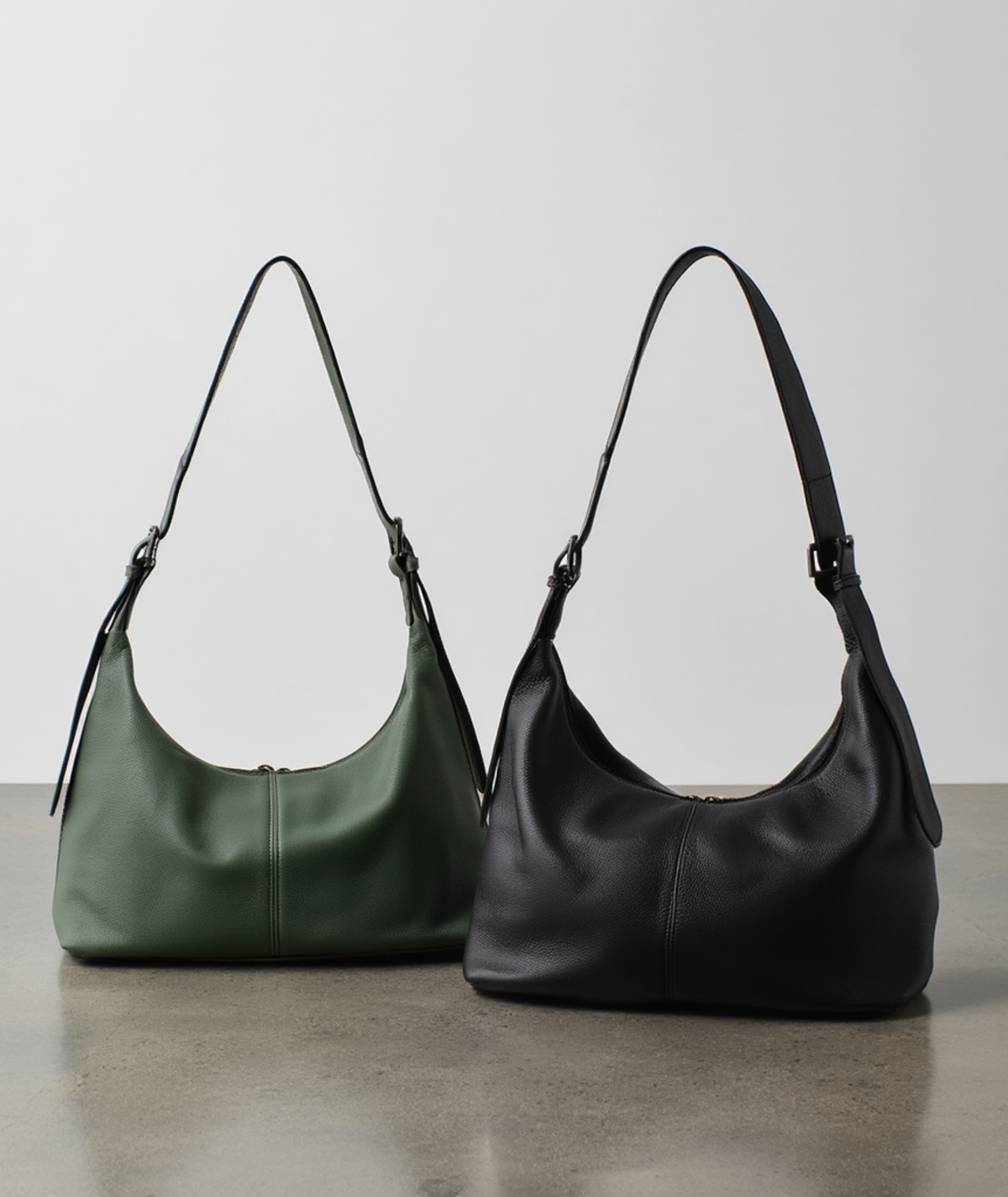 Bolsa feminina de ombro de couro legítimo