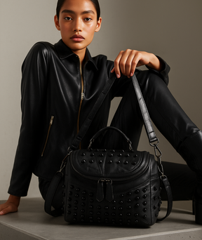 Bolsa feminina em couro genuíno - Marvin