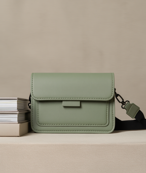 Bolsa feminina de ombro couro ecológico - Carré