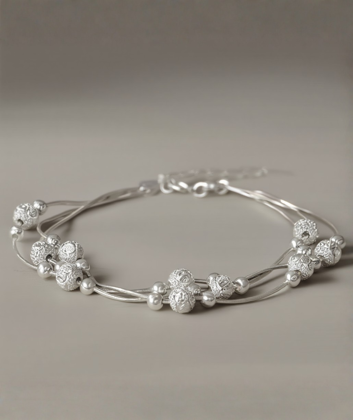 Pulseira feminina em prata 925 esterlina - Galaxy