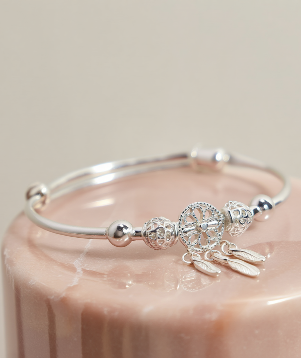 Pulseira feminina de prata 925 esterlina - Pacha