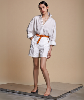 Cinto de couro feminino - Gravata