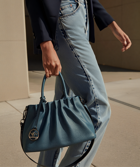 Bolsa feminina de couro - Manu