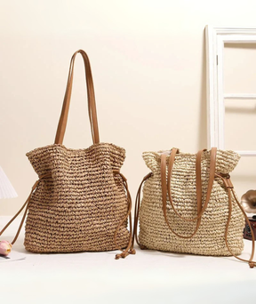 Bolsa feminina palha de praia - Morena