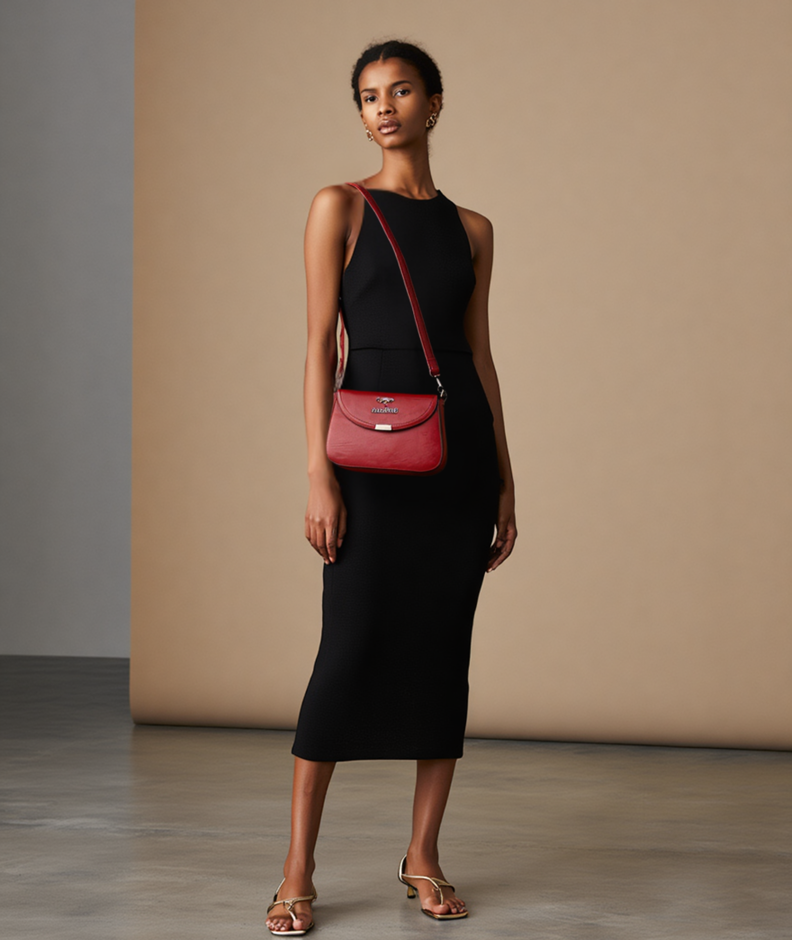 Bolsa ombro crossbody de couro - Lissy