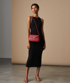 Bolsa ombro crossbody de couro - Lissy