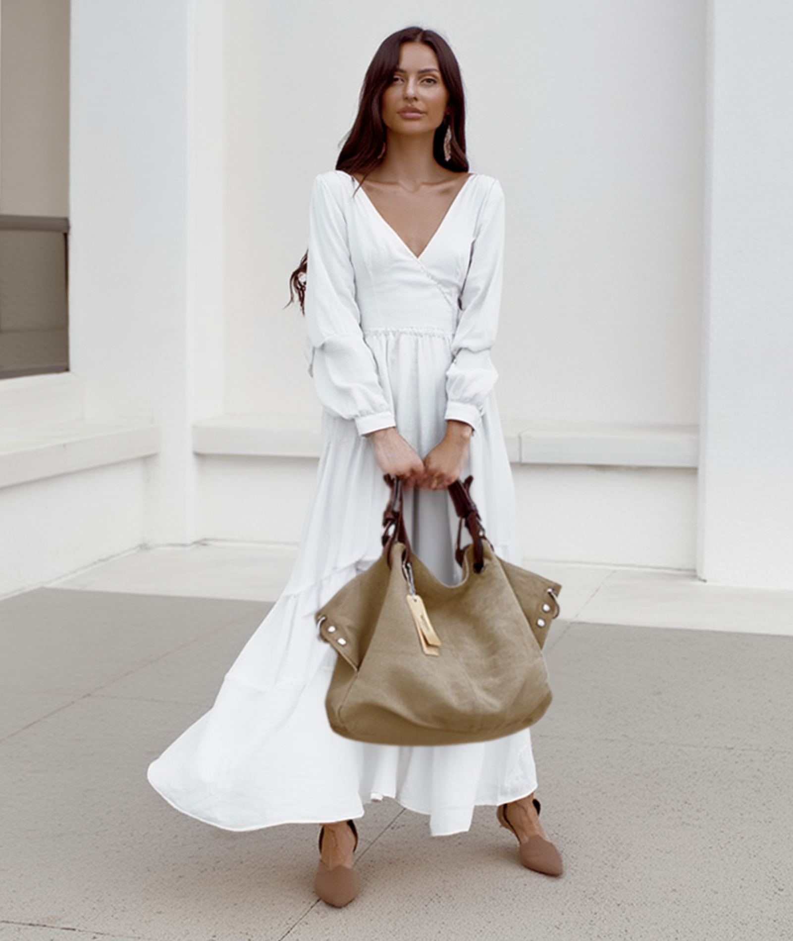 Bolsa feminina de lona - Atena