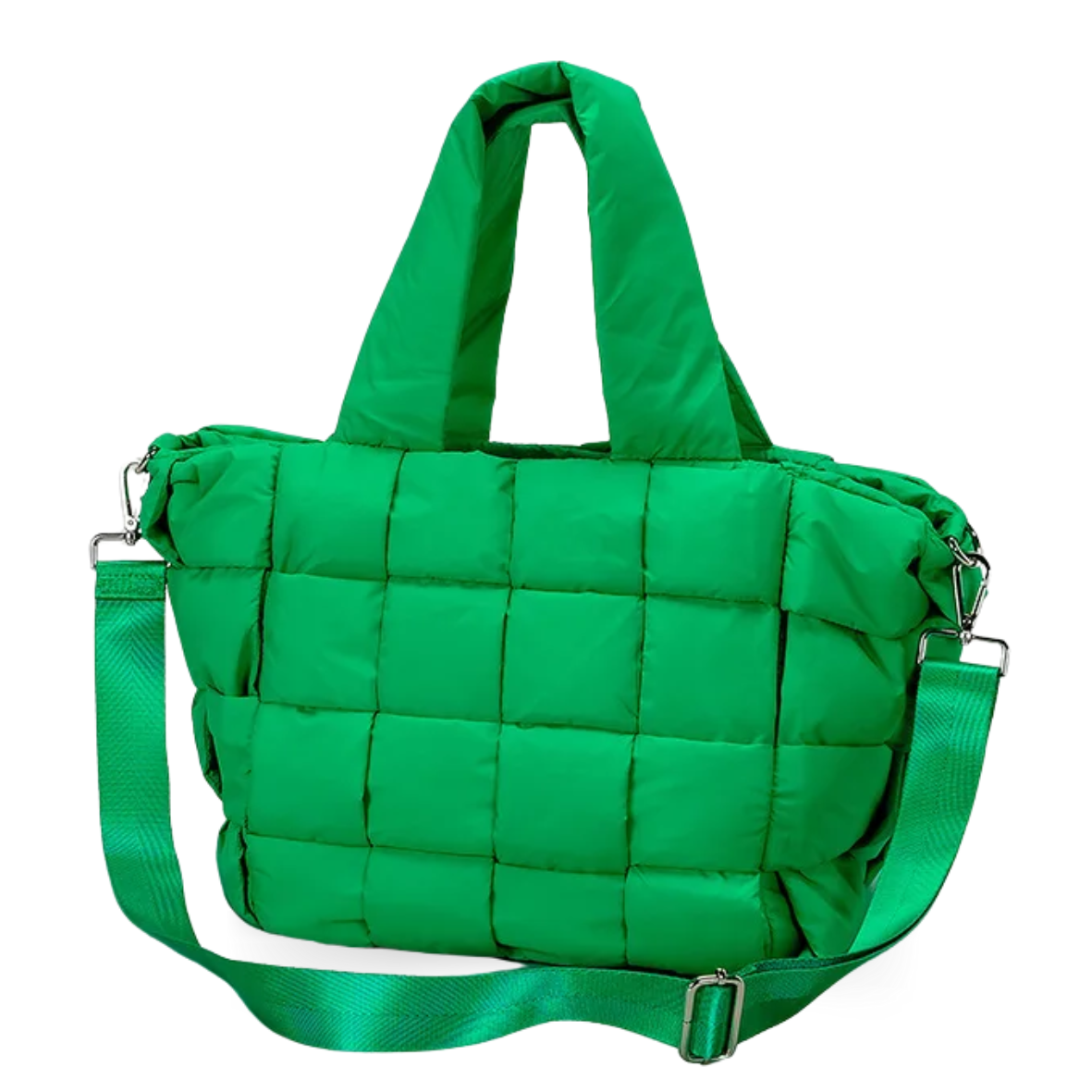 Bolsa feminina de nylon acolchoada - Electra