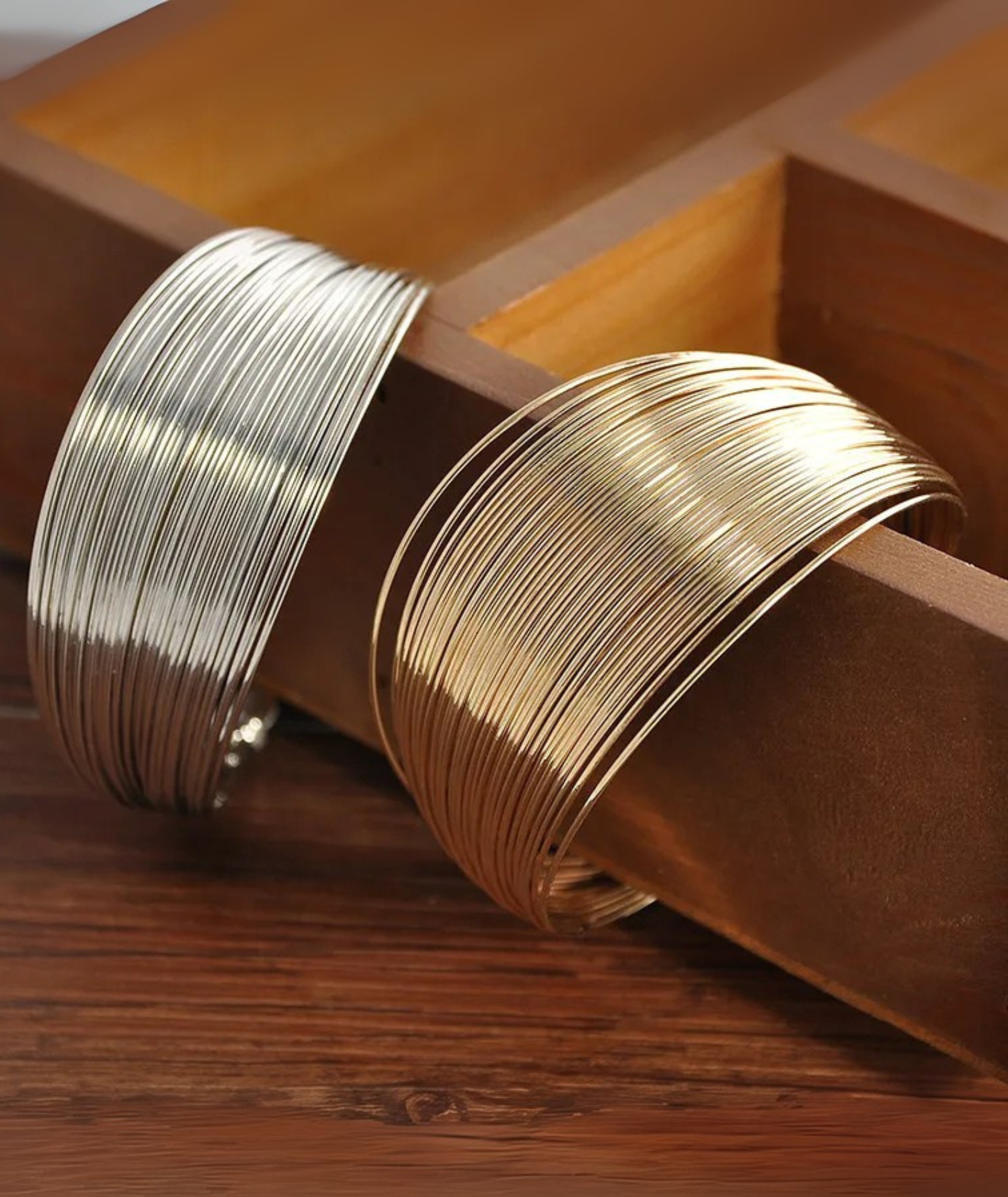 Bracelete feminino elegante folheado - Celestial