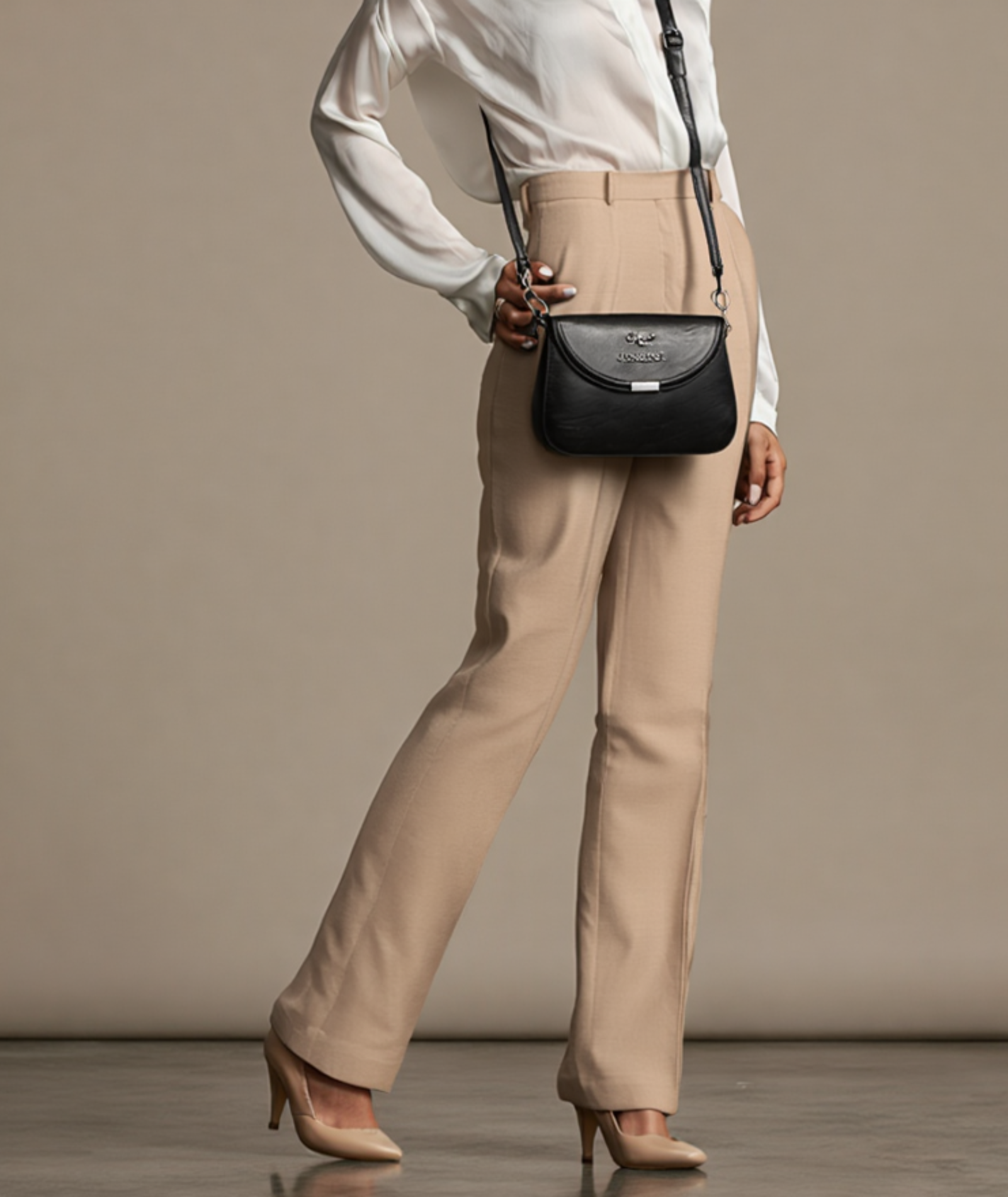 Bolsa ombro crossbody de couro - Lissy